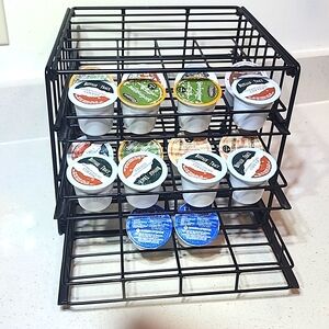 Coffee Pods Organizer. 3 Tier Drawers. Holds 72 Pods!!!New no tags.